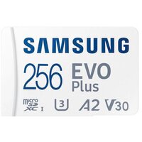 Samsung EVO Plus 2024 microSDXC 256GB (с адаптером)