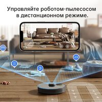 Робот-пылесос Dreame Bot D10s Plus (международная версия, черный) - Превью изображения №4 — Интернет-магазин ПроЗаказ