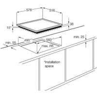 Варочная панель Electrolux EHF6342XOK - Превью изображения №2 — Интернет-магазин ПроЗаказ