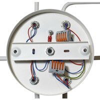 Припотолочная люстра Элетех Техно 162 НСБ 01-6х60-114 Е27 1005404587 (белый) - Превью изображения №7 — Интернет-магазин ПроЗаказ