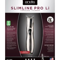 Триммер для бороды и усов Andis Slimline Pro Li T-Blade (хром) - Превью изображения №3 — Интернет-магазин ПроЗаказ