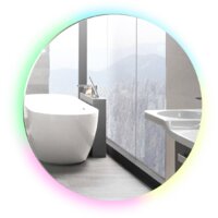  Silver Mirrors Зеркало Savanna D1000 RGB LED-00002603 - Превью изображения №4 — Интернет-магазин ПроЗаказ
