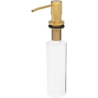 Кухонная мойка Roxen Uno 560210-54-GS PVD золотая/текстурная (с ролл-матом и дозатором) - Превью изображения №9 — Интернет-магазин ПроЗаказ