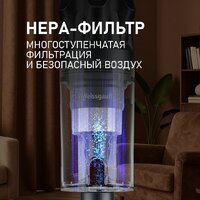 Пылесос Weissgauff V17 BLDC 830 Graphite StormBlast Turbo - Превью изображения №27 — Интернет-магазин ПроЗаказ
