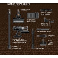 Пылесос Weissgauff V17 BLDC 830 Graphite StormBlast Turbo - Превью изображения №26 — Интернет-магазин ПроЗаказ