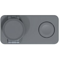 Беспроводное зарядное Magssory Yoga 3 в 1 Charging Station для Samsung Qi2 WCH017m (темно-серый) - Превью изображения №6 — Интернет-магазин ПроЗаказ