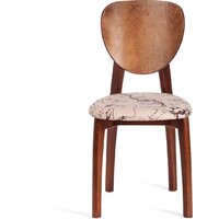 Стул TetChair Diamante мягкое сиденье (коричневый/крекс бежевый) - Превью изображения №5 — Интернет-магазин ПроЗаказ