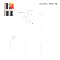 Точечный светильник ST Luce Faenza SL6103.203.01 - Превью изображения №5 — Интернет-магазин ПроЗаказ