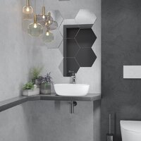 Умывальник Lauter 21493A + клапан 21190W + сифон 21635W (белый матовый) - Превью изображения №10 — Интернет-магазин ПроЗаказ