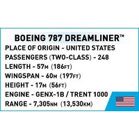 Конструктор Cobi Action Town Boeing 787 Dreamliner - Превью изображения №9 — Интернет-магазин ПроЗаказ