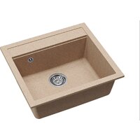 Кухонная мойка Aquasanita Rock SQR 101 110 AW (бежевый) - Превью изображения №2 — Интернет-магазин ПроЗаказ