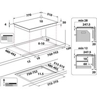 Варочная панель Whirlpool WF S7977 CPNE - Превью изображения №11 — Интернет-магазин ПроЗаказ