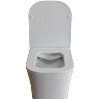 Унитаз подвесной White Wave Promo (белый глянец) - Превью изображения №4 — Интернет-магазин ПроЗаказ