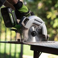 Дисковая (циркулярная) пила Greenworks GD24CS 1500907CUG (с 1-им АКБ) - Превью изображения №11 — Интернет-магазин ПроЗаказ