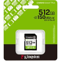 Карта памяти Kingston Canvas Select Plus SDXC 512GB SDS3/512GB - Превью изображения №3 — Интернет-магазин ПроЗаказ