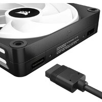 Комплект вентиляторов для корпуса с контроллером Corsair iCUE LINK QX120 RGB Triple Pack + Hub CO-9051002-WW - Превью изображения №9 — Интернет-магазин ПроЗаказ
