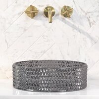 Умывальник Rea Cristal Black REAU9671 - Превью изображения №4 — Интернет-магазин ПроЗаказ