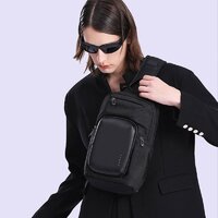 Городской рюкзак Bange BG7718 (черный) - Превью изображения №12 — Интернет-магазин ПроЗаказ