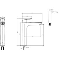 Смеситель Aquatek Вега AQ1004CR - Превью изображения №3 — Интернет-магазин ПроЗаказ