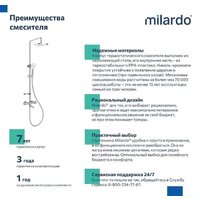 Душевая система  Milardo Ideal Spa ILSSBTHM06 - Превью изображения №8 — Интернет-магазин ПроЗаказ