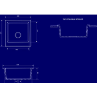 Кухонная мойка AV Engineering Star AV505515SGR (серый) - Превью изображения №2 — Интернет-магазин ПроЗаказ