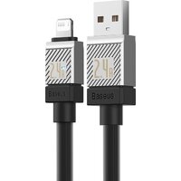 Кабель Baseus CoolPlay Series USB Type-A - Lightning (1 м, черный) - Превью изображения №5 — Интернет-магазин ПроЗаказ