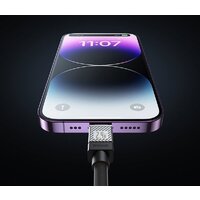 Кабель Baseus CoolPlay Series USB Type-A - Lightning (1 м, черный) - Превью изображения №9 — Интернет-магазин ПроЗаказ