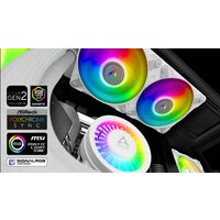 Система жидкостного охлаждения для процессора Arctic Liquid Freezer III 240 A-RGB White ACFRE00150A - Превью изображения №8 — Интернет-магазин ПроЗаказ