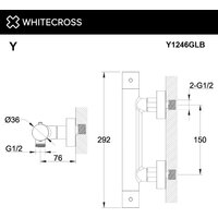 Смеситель Whitecross Y1246GLB (брашированное золото) - Превью изображения №3 — Интернет-магазин ПроЗаказ