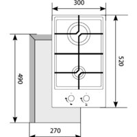 Варочная панель LEX GVG 321 BL - Превью изображения №5 — Интернет-магазин ПроЗаказ
