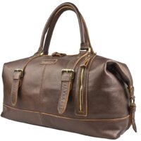 Дорожная сумка Carlo Gattini Sinfonica Campora 4019-04 (темно-коричневый) - Превью изображения №2 — Интернет-магазин ПроЗаказ