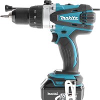 Ударная дрель-шуруповерт Makita DHP458RFE (с 2-мя АКБ, кейс) - Превью изображения №2 — Интернет-магазин ПроЗаказ