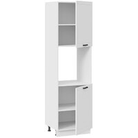 Шкаф напольный Трия Лорас 1П6 (белый/холст белый) - Превью изображения №3 — Интернет-магазин ПроЗаказ