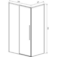 Душевой уголок Vincea Slim-N VSR-4SN8013CLGM - Превью изображения №5 — Интернет-магазин ПроЗаказ