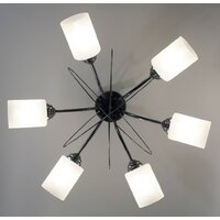 Припотолочная люстра Элетех Орбиталь 161 НСБ 01-6х60-106 Е27 1005404584 (хром) - Превью изображения №7 — Интернет-магазин ПроЗаказ