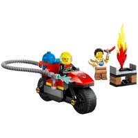 Конструктор LEGO City 60410 Пожарный мотоцикл - Превью изображения №3 — Интернет-магазин ПроЗаказ