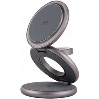 Magssory Disc Signature Edition 3 в 1 для Apple WCH033 (темно-серый)
