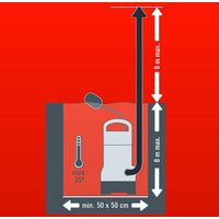 Дренажный насос Einhell GC-DP 7835 - Превью изображения №7 — Интернет-магазин ПроЗаказ