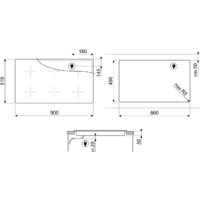 Варочная панель Smeg SIM3964MB - Превью изображения №5 — Интернет-магазин ПроЗаказ