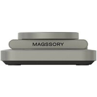 Беспроводное зарядное Magssory Yoga 3 в 1 Charging Station для Samsung Qi2 WCH017t (титан) - Превью изображения №7 — Интернет-магазин ПроЗаказ