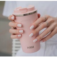 Термокружка Miku 510мл (розовый) - Превью изображения №5 — Интернет-магазин ПроЗаказ