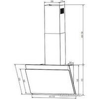 Кухонная вытяжка Faber Tocco WH 50 330.0702.954 - Превью изображения №2 — Интернет-магазин ПроЗаказ