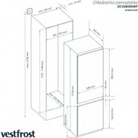 Холодильник Vestfrost VR-BB27632E0SL - Превью изображения №4 — Интернет-магазин ПроЗаказ