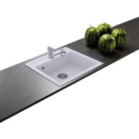 Кухонная мойка Aquasanita Quadro SQQ100W (beige 110) - Превью изображения №13 — Интернет-магазин ПроЗаказ
