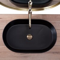 Умывальник Rea Nadia 60 Black Matt REA-U1062 - Превью изображения №4 — Интернет-магазин ПроЗаказ