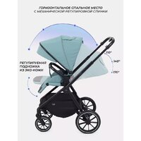 Универсальная коляска MOWbaby Amber MB067 (2 в 1, мятный) - Превью изображения №6 — Интернет-магазин ПроЗаказ