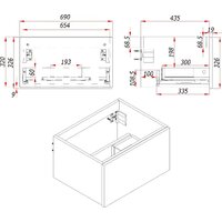  ЗОВ Тумба под умывальник Кито K70LW0MFWPM-OL70 - Превью изображения №8 — Интернет-магазин ПроЗаказ