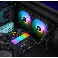 Система жидкостного охлаждения для процессора Thermaltake Floe RC240 CL-W271-PL12SW-A - Превью изображения №10 — Интернет-магазин ПроЗаказ