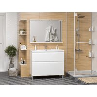  Misty Тумба под умывальник Лаки 100 П-Лак-01100-0112Я+RCW-1403100WH - Превью изображения №8 — Интернет-магазин ПроЗаказ