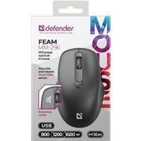 Мышь Defender Feam MM-296 (черный) - Превью изображения №3 — Интернет-магазин ПроЗаказ